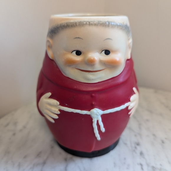 Vintage Goebel Red Cardinal Friar Tuck Monk Beer Stein - Picture 12 of 12